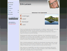 Tablet Screenshot of eriklarsson.dk